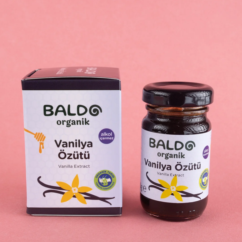 Baldo Organik Çubuk Vanilya Özütü 80 gr