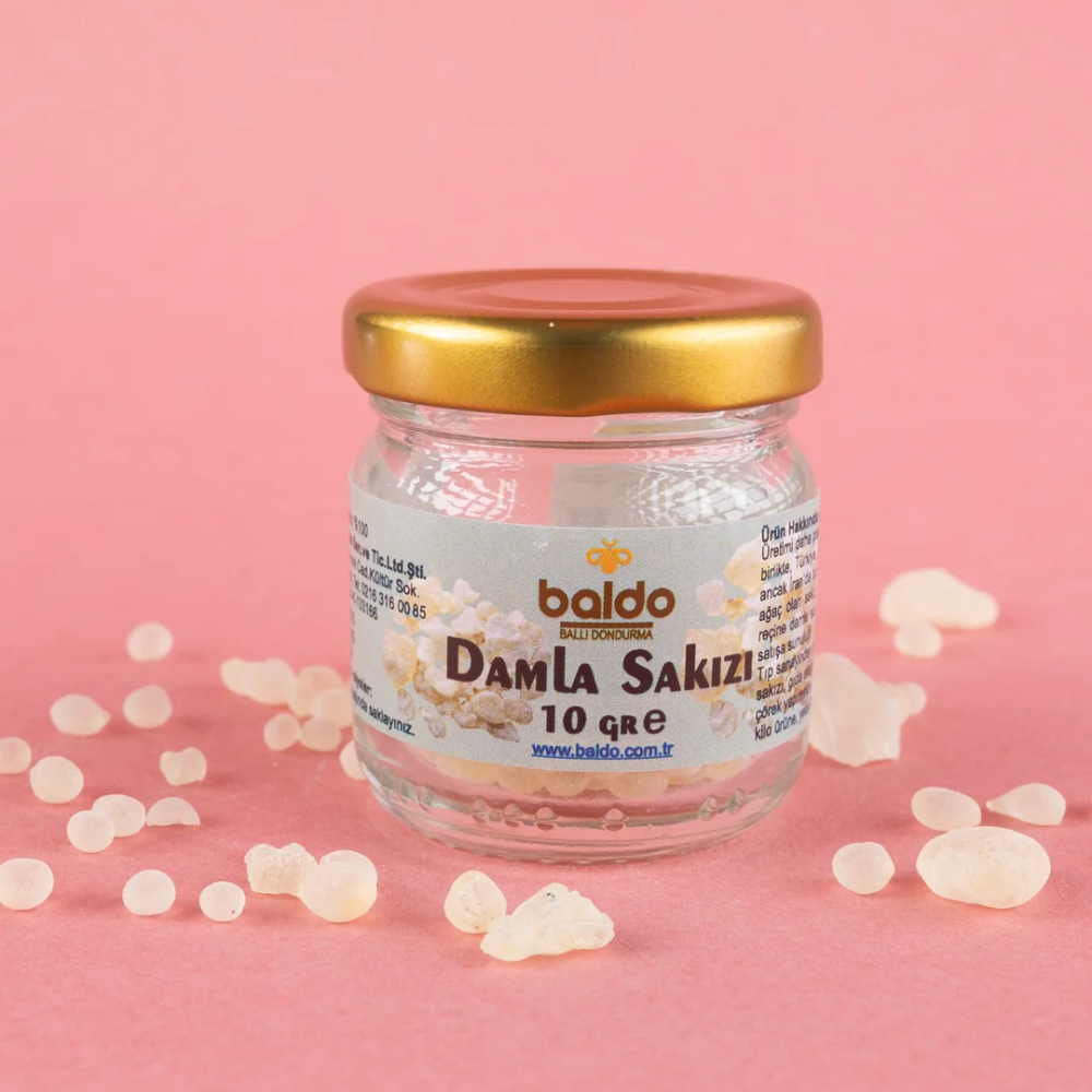 %100 Doğal ve Katkısız Damla Sakızı