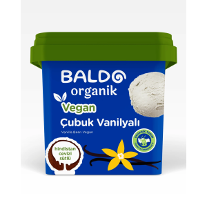 Çubuk Vanilyalı Vegan Dondurma 400 gr
