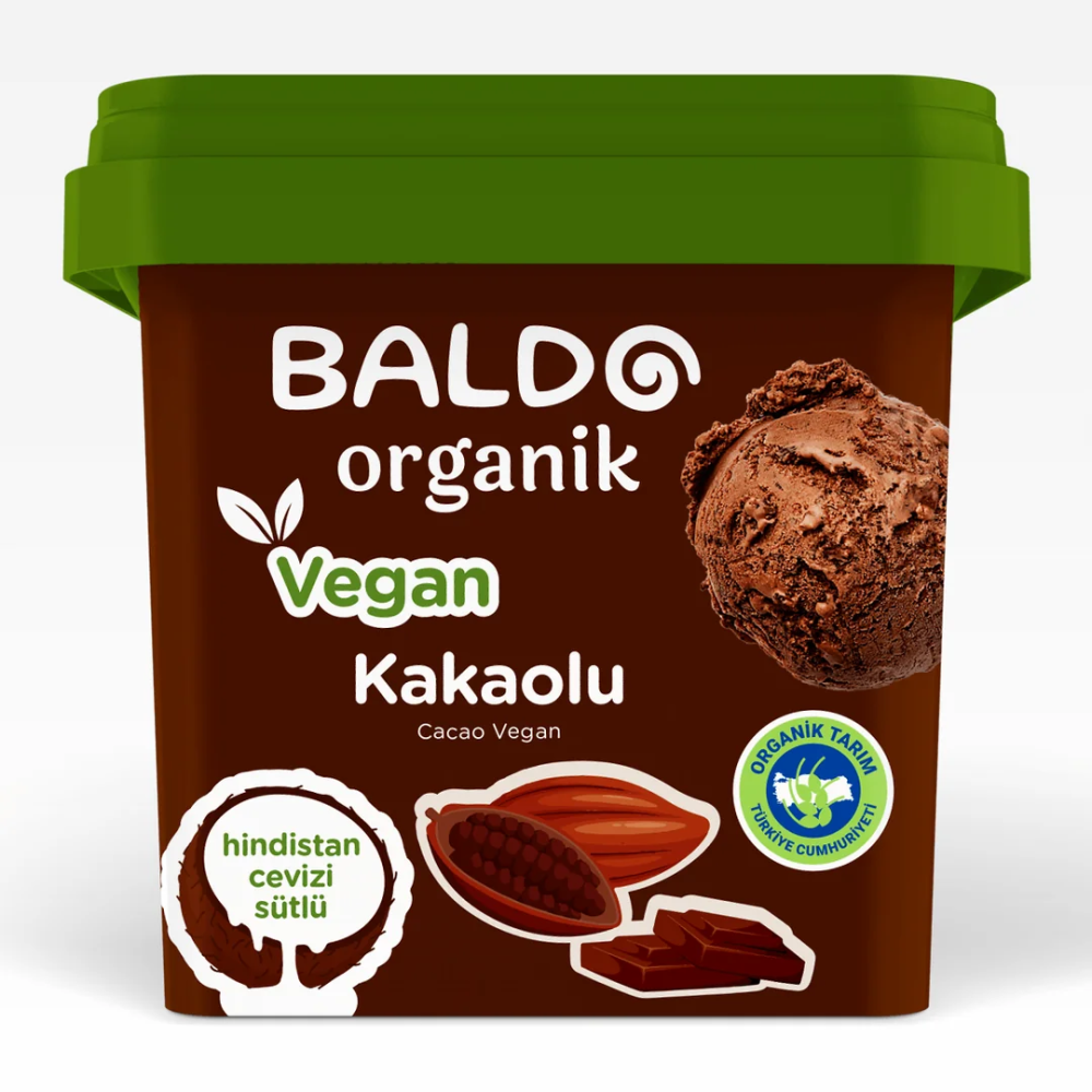 Kakaolu Vegan Dondurma 400 gr