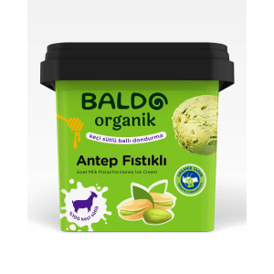 Keçi Sütlü Antep Fıstıklı Dondurma 400 gr