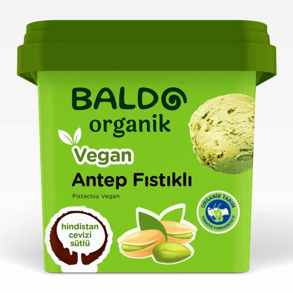 Antep Fıstıklı Vegan Dondurma 400 gr