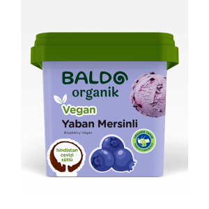 Yaban Mersinli Vegan Dondurma 400 gr
