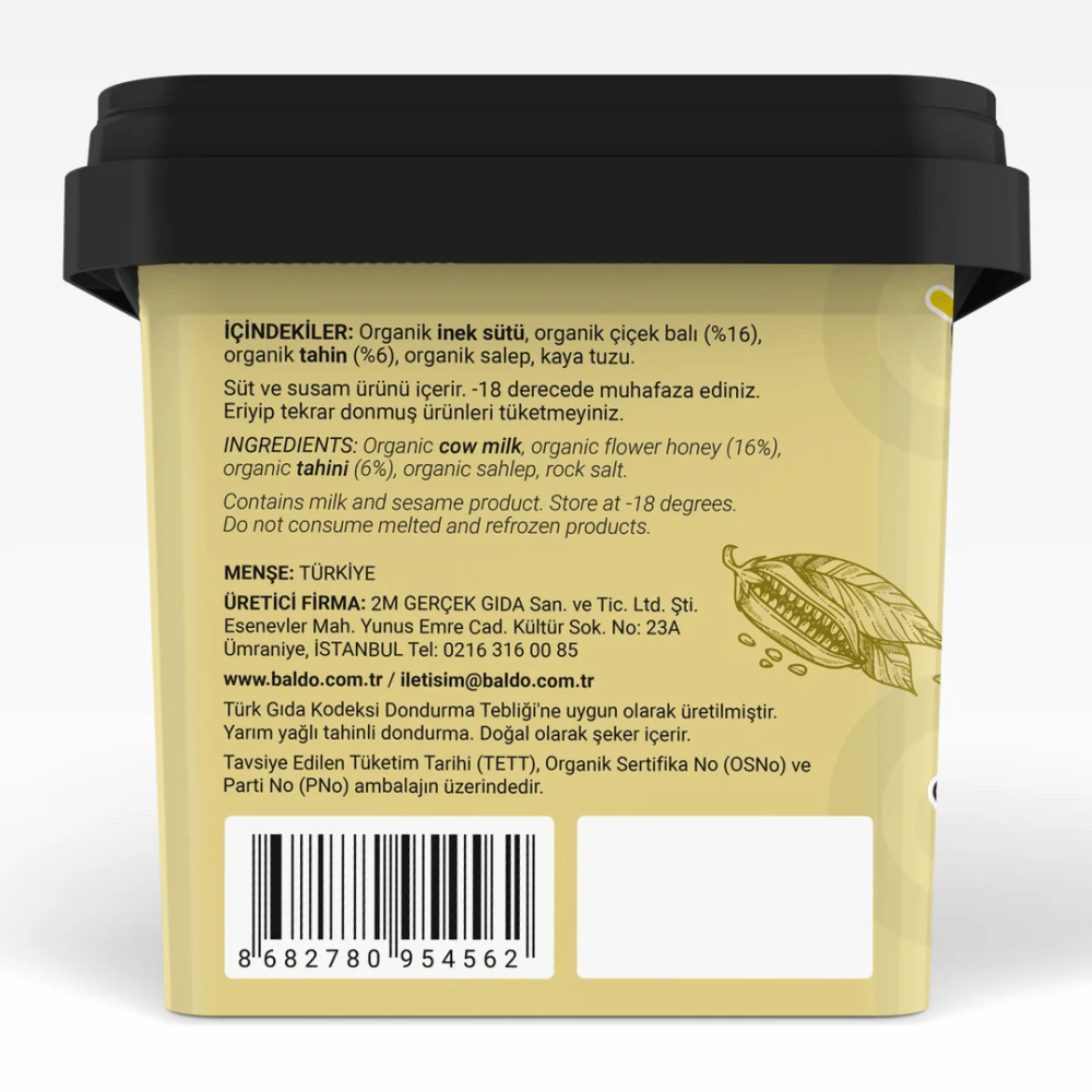 Tahinli Dondurma 400 gr