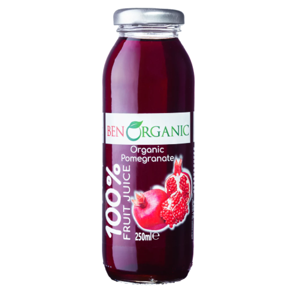 BenOrganic'ten Organik Nar Suyu 250 ml