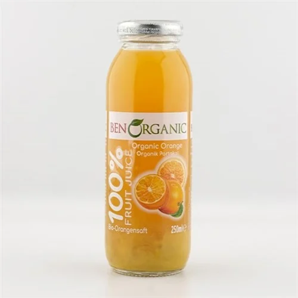 BenOrganic'ten Organik Portakal Suyu