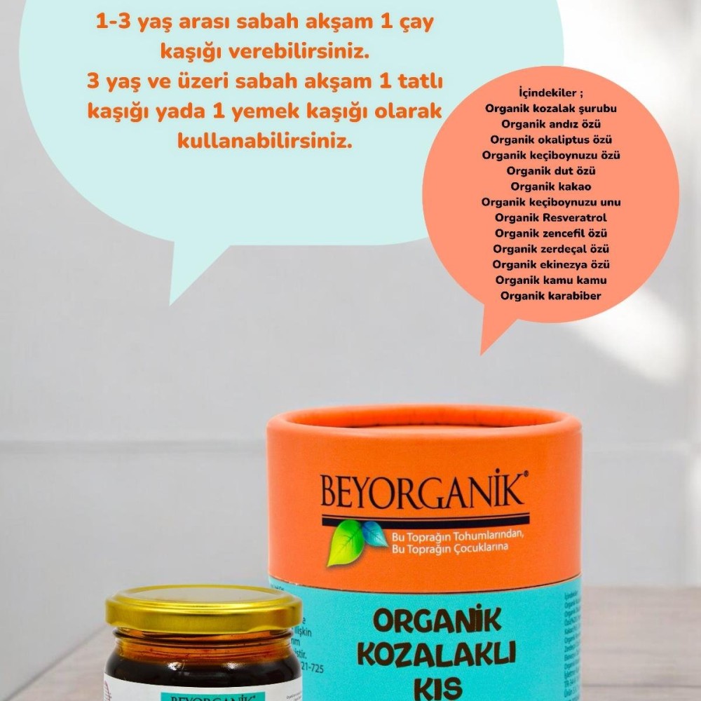 Organik Kozalaklı Kış Macunu (240 gr)