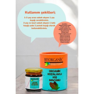 Organik Kozalaklı Kış Macunu 240gr