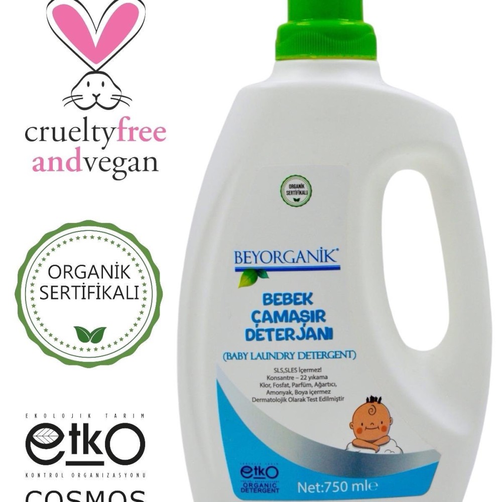 Organik & Vegan Bebek Çamaşır Deterjanı