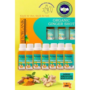 Organik Ginger Shot (7 adet x 30 ml)