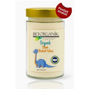 Organik Tam Yulaf Unu (250 gr - Cam Kavanoz)