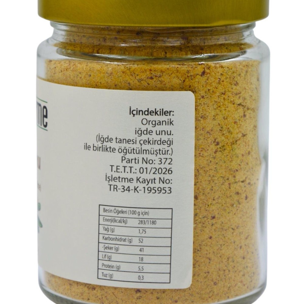 Organik İğde Unu 170gr – çekirdeğiyle birlikte öğütülmüş, katkısız ve doğal iğde unu, bağışıklık dostu besin