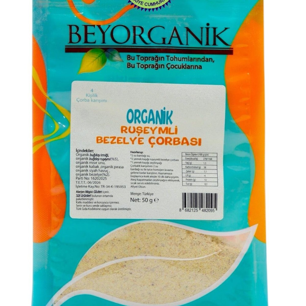 Katkısız, koruyucu içermeyen ve pratik kullanım için ideal organik bebek çorbası