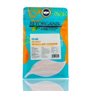 Organik Çilekli Muhallebi Karışımı 200gr