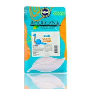 Organik Çilekli Bebek Pudingi 200gr