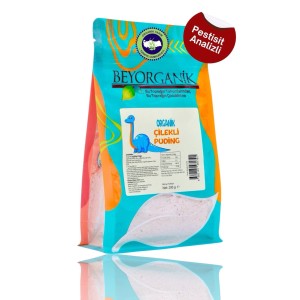 Organik Çilekli Bebek Pudingi 200gr