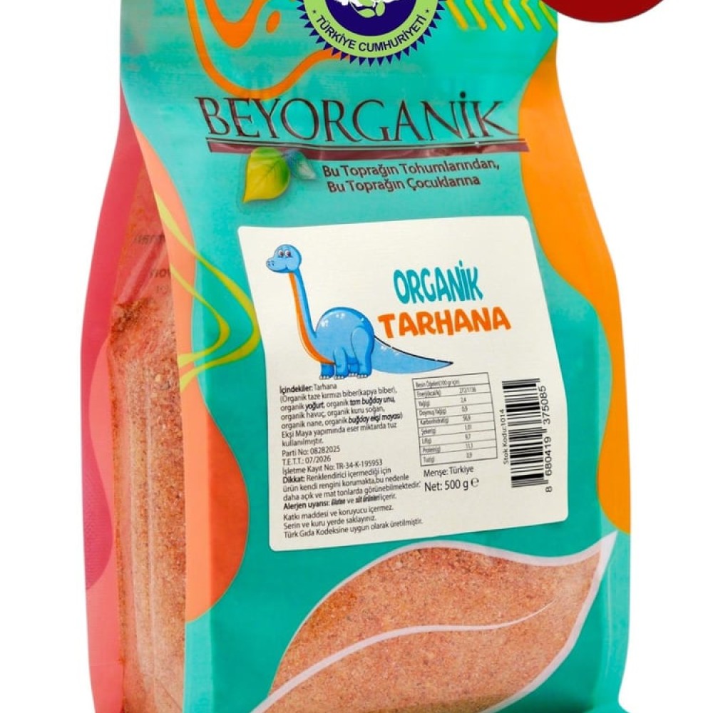 Organik Tarhana 500gr TUZSUZ (Pestisit ve Aflatoksin Analizli)