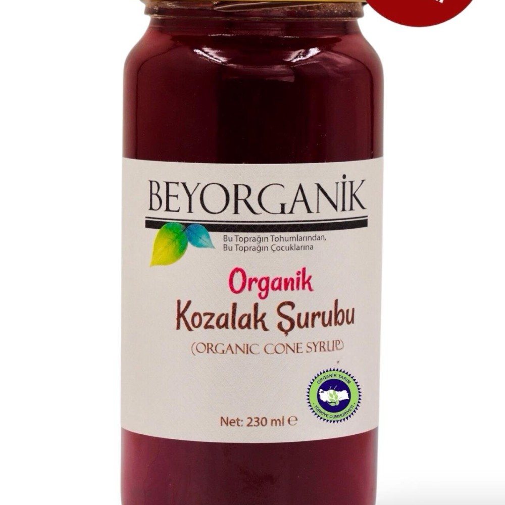 Organik Kozalak Şurubu