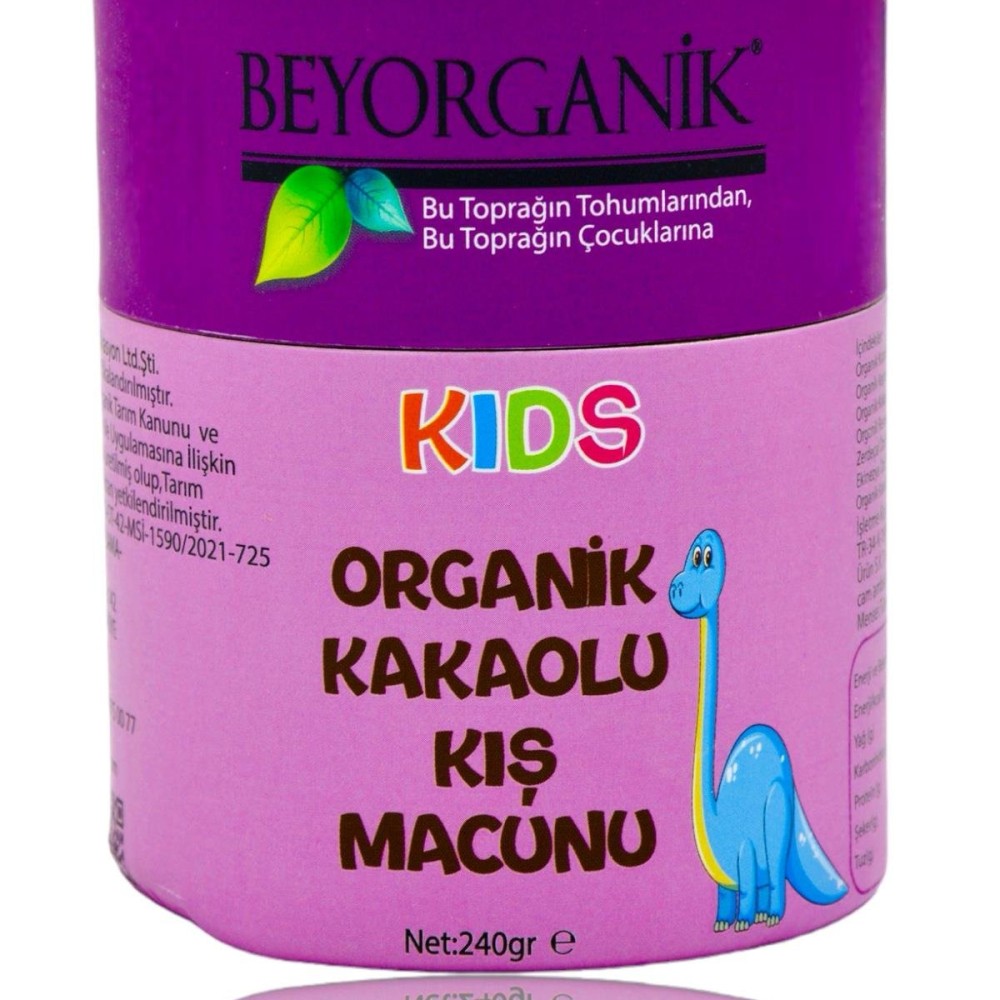 Organik Kakaolu Kış Macunu (240 gr, Kids)