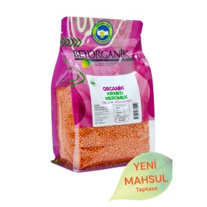 Organik Kırmızı Mercimek (1 kg)
