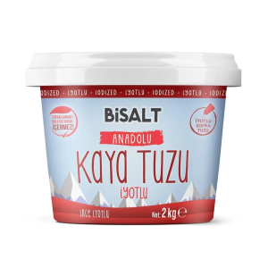 Anadolu Kaya Tuzu (İnce Taneli - İyotlu - 2 kg)