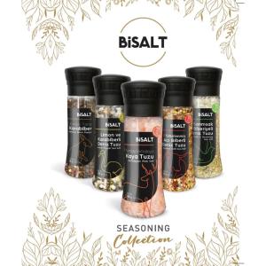 Sarımsak ve Biberiyeli Deniz Tuzu Değirmen 140gr