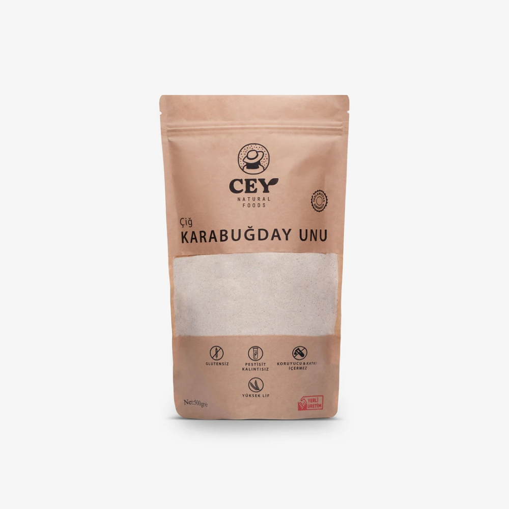 Karabuğday Unu 500gr – Glutensiz, katkısız ve protein ile lif zengini sağlıklı doğal un