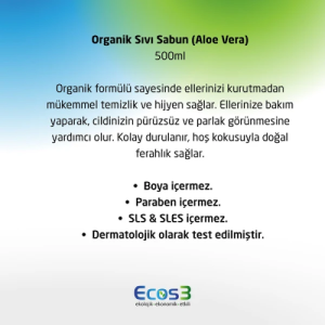 Sıvı Sabun – Aloe Vera (500 ml)