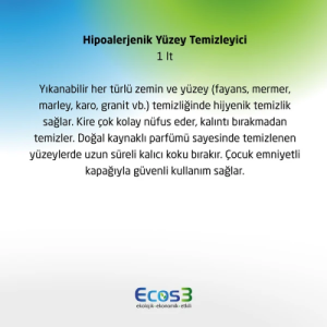 Hipoalerjenik Yüzey Temizleyici (1000 ml)