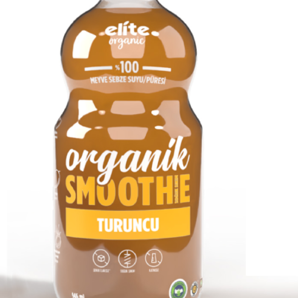 Organik turuncu smoothie 946 ml cam şişe, havuç mango ananas çarkıfelek hindistan cevizi elma muzlu şekersiz meyve sebze püresi