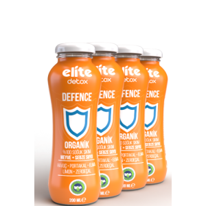 Organik Defence %100 Meyve-Sebze Suyu 200 Ml