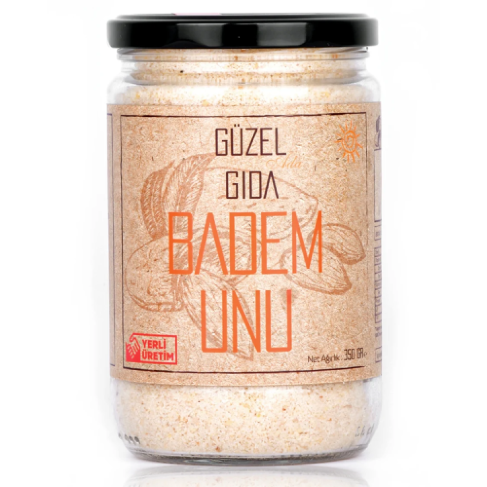 Glutensiz badem unu 350 gr, yerli üretim katkısız