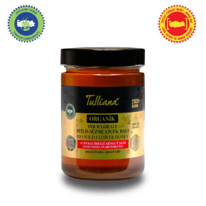 Tulliana Organik Polifloralı Ham Süzme Çiçek Balı 850 gr
