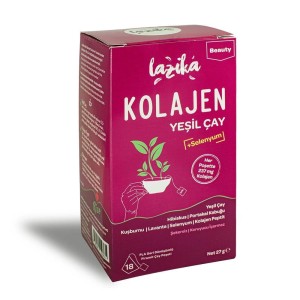 Kolajenli Yeşil Çay (36 GR - 18 Piramit Poşet)