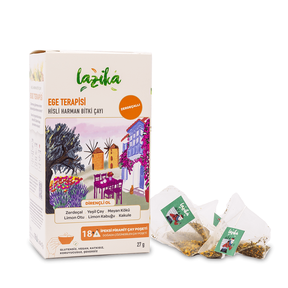 Lazika Hisli Harman Ege Terapisi Bitki Çayı (18’li Paket)