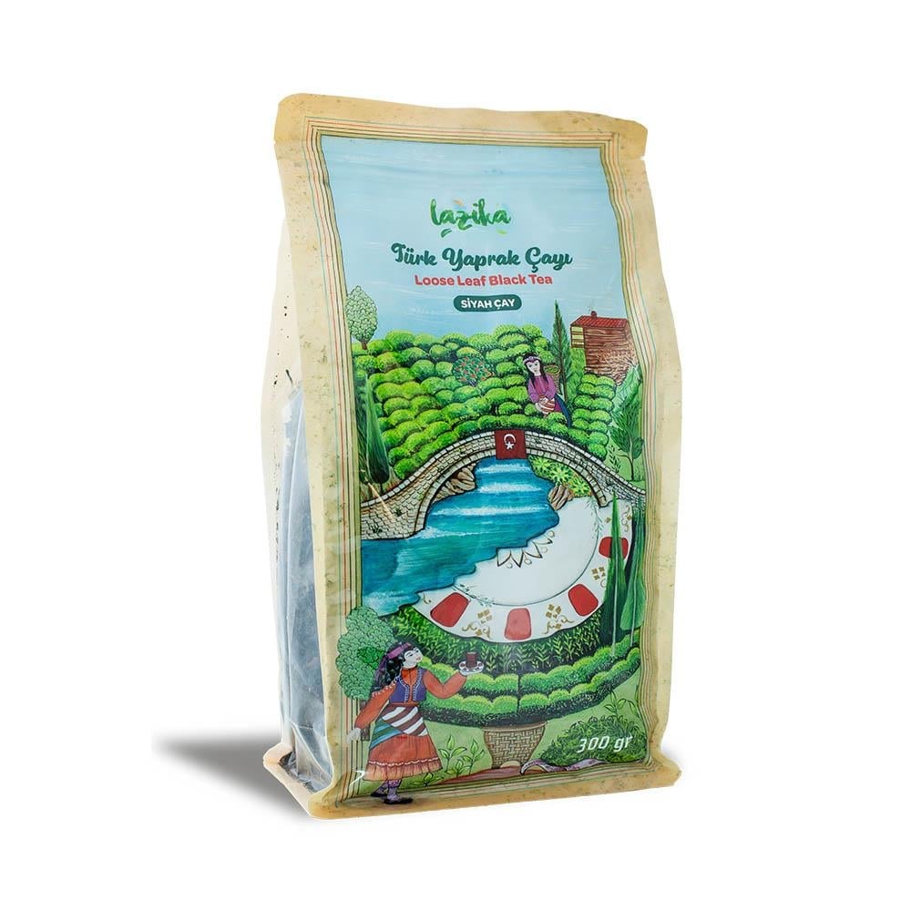 Lazika Türk yaprak siyah çay paketi, büyük yapraklı tozsuz Rize çayı dökme