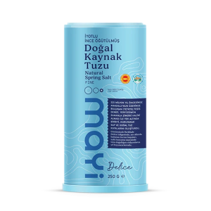 Öğütülmüş Sofra Tuzu - İyot İlaveli (250 GR Tuzluklu)