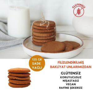 Zencefilli Glutensiz Kurabiye (125 gr)