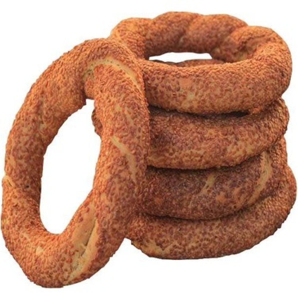 Organik Tereyağlı Siyez Susamlı Simit 2’li 300 Gr