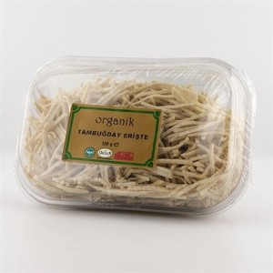 Organik Tam Buğday Erişte 350 Gr