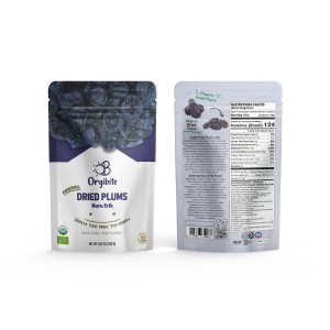 Orgibite Organik Kuru Erik 250 Gr