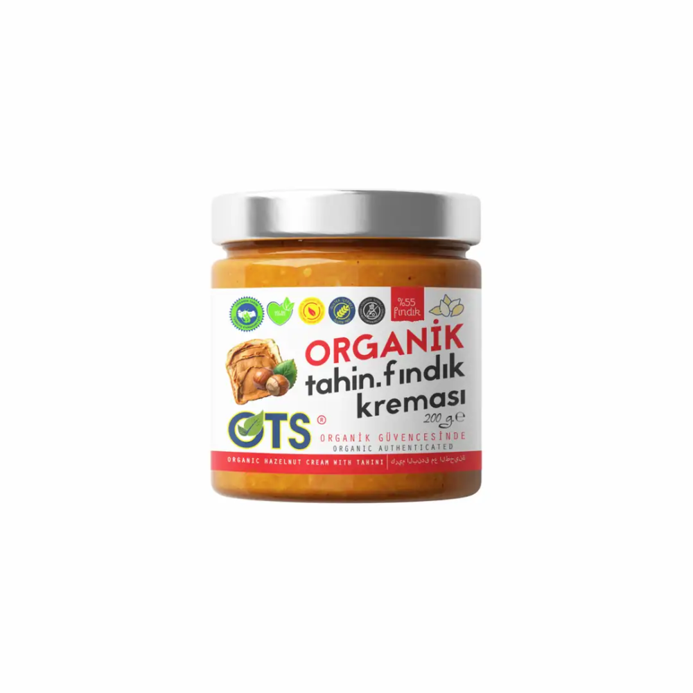 OTS Organik Tahinli Fındık Kreması 200 gr