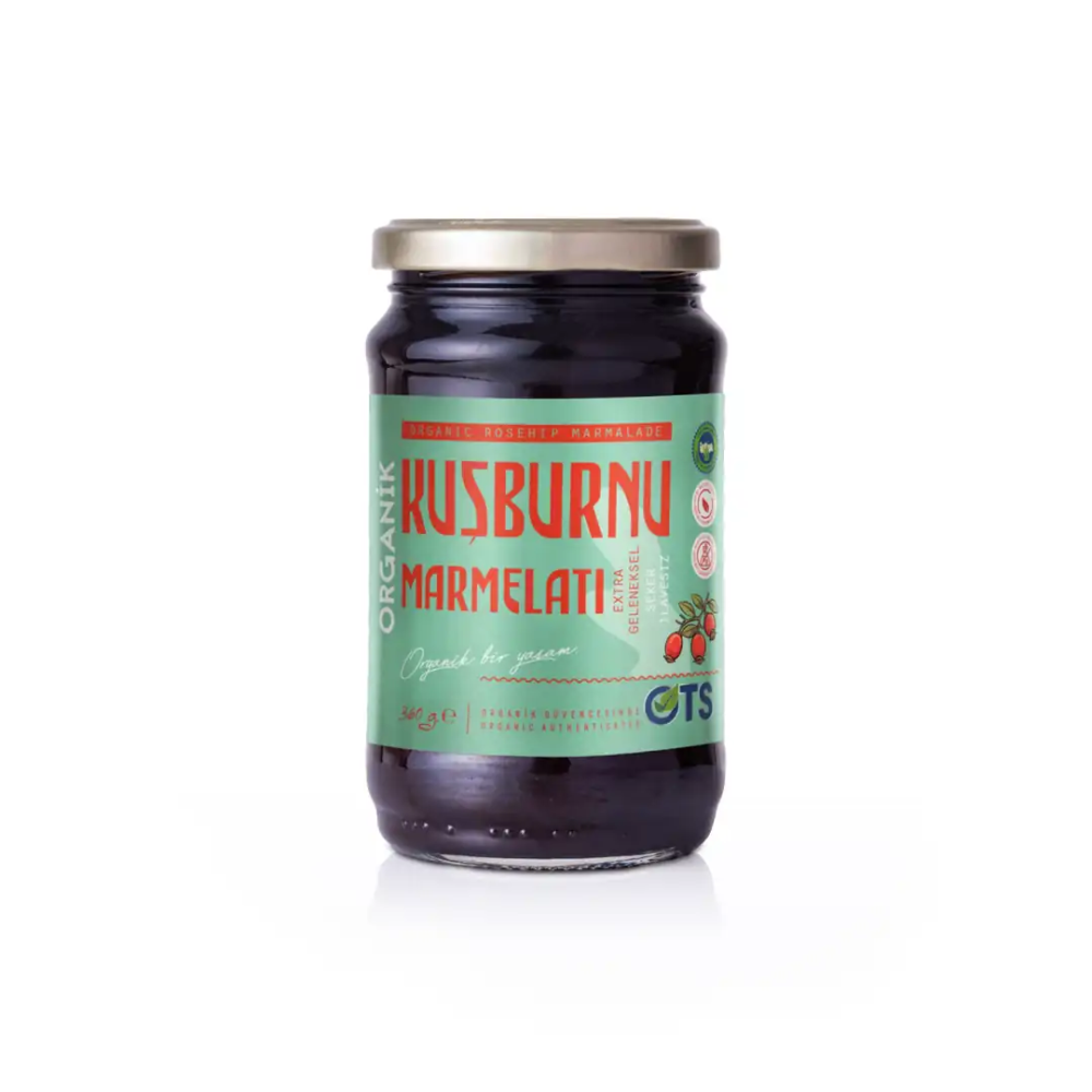 OTS Organik Kuşburnu Marmelatı 360 Gr