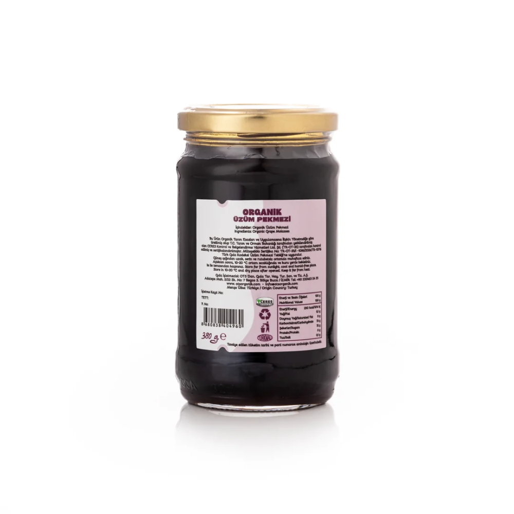 OTS Organik Üzüm Pekmezi 380 Gr