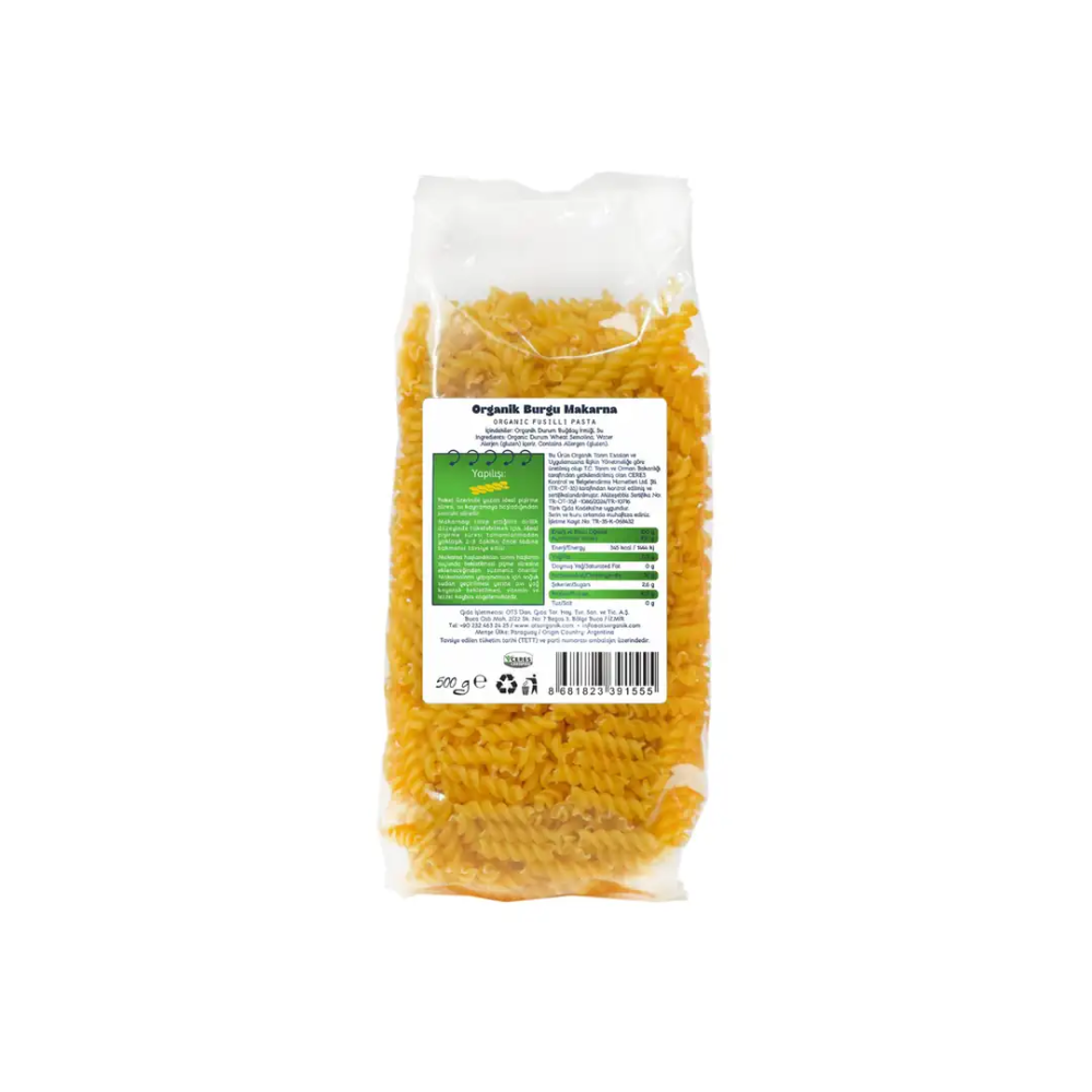 OTS Organik Burgu Makarna 500 GR