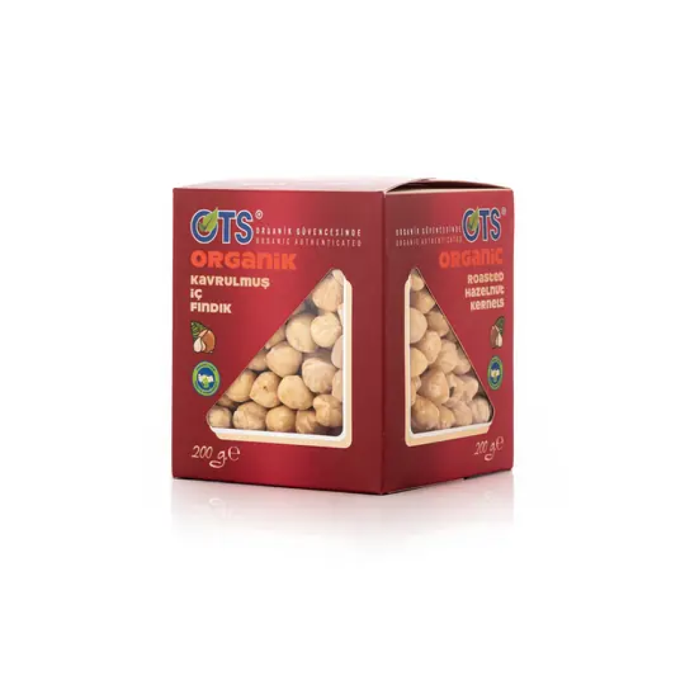OTS Organik Kavrulmuş İç Fındık 200 Gr