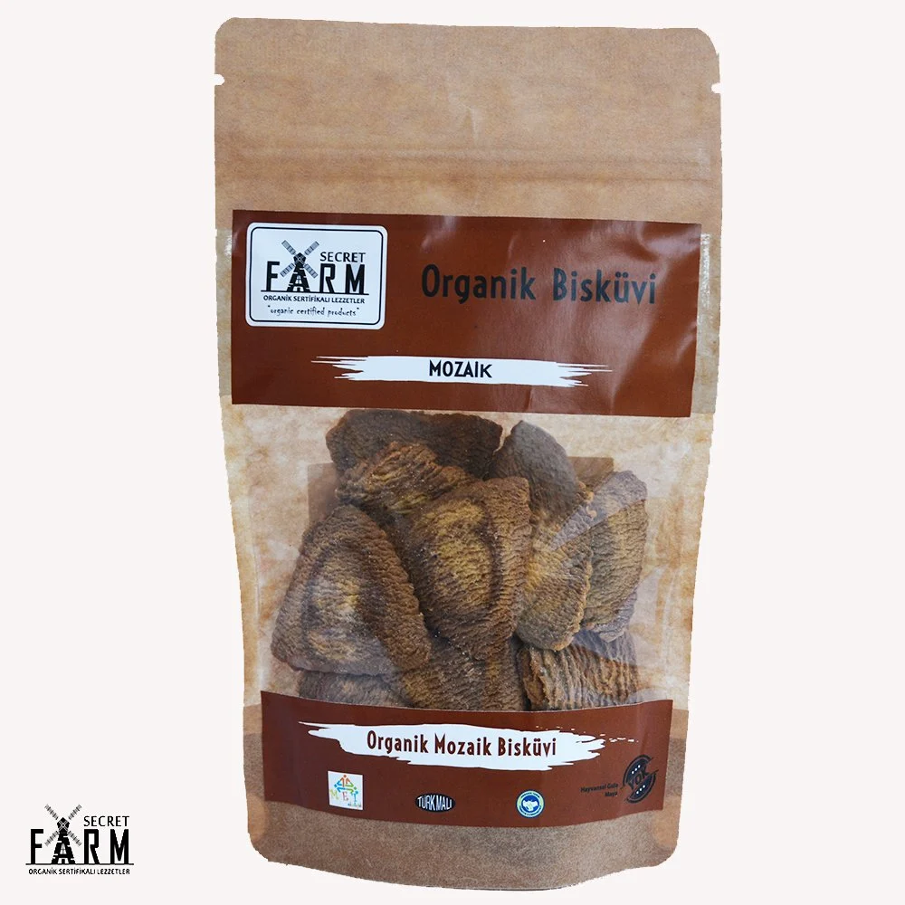 Secret Farm Organik Mozaik Bisküvi 100GR