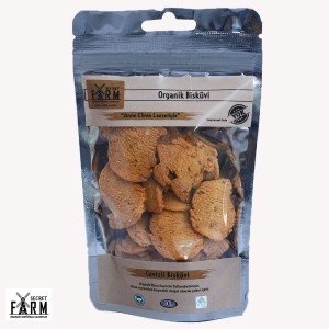 Secret Farm Organik Cevizli Bisküvi 65gr
