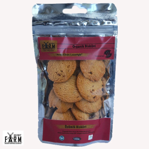 Secret Farm Organik Üzümlü Bisküvi 65gr