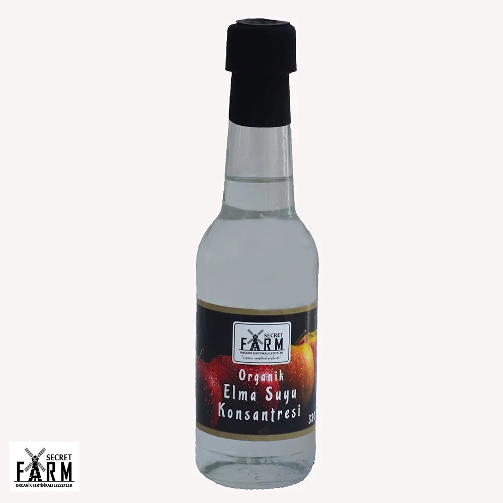 Secret Farm Organik Tatlandırıcı Elma Suyu 330GR